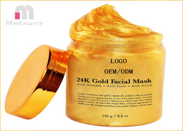 30ml Masker Perawatan Wajah Herbal 24k Gold Skin Clears Up Breakouts Dan Shrinks Pores